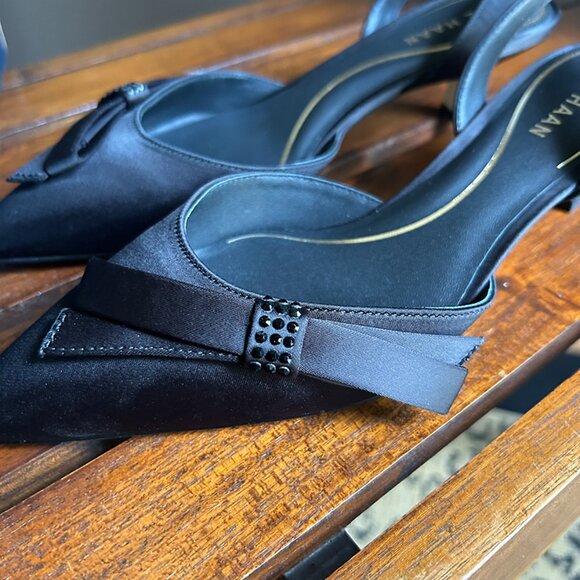 COLE HAAN Women's Noella Bow Sling Pump - NWT - Size 6 - Picture 1 of 6